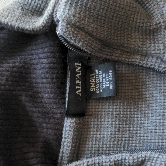 Alfani quarter zip sweatshirt - Picture 2 of 3